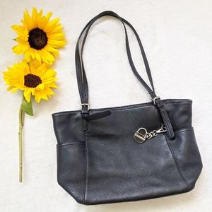 Calvin Klein black vintage shoulder bag Y2K